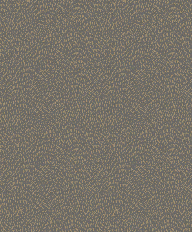 Fan Fleck Wallpaper in Gold
