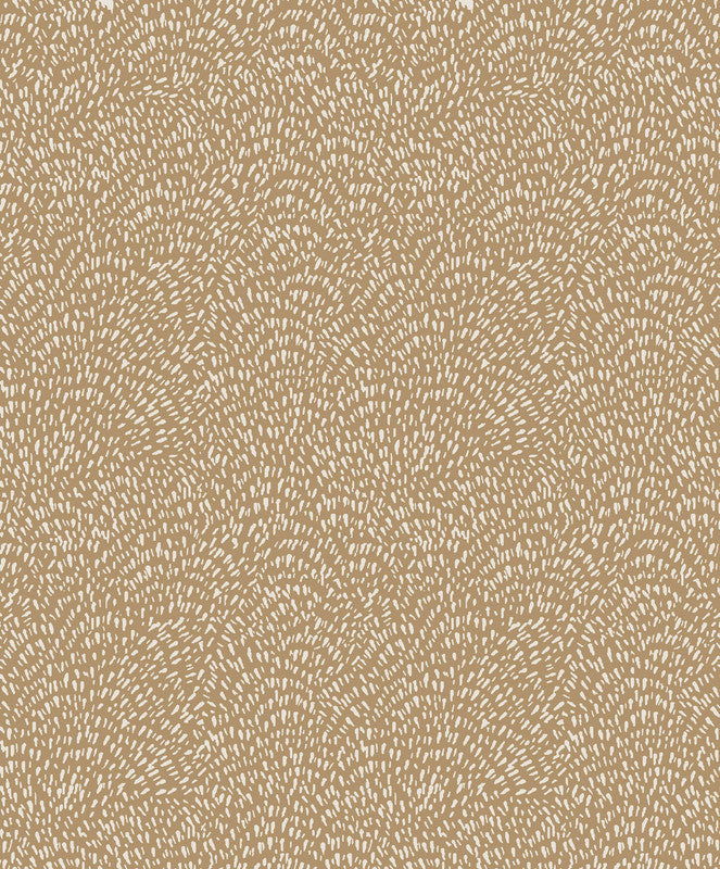 Sample Fan Fleck Wallpaper in Bronze Brown