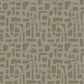 Chunky Geo Wallpaper in Gold/Beige