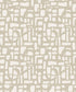 Chunky Geo Wallpaper in Cream/Beige