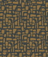 Sample Chunky Geo Wallpaper in Rose Gold/Blue