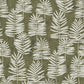 Tumbling Leaf Wallpaper in Green