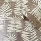 Tumbling Leaf Wallpaper in Bronze Brown