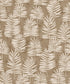 Tumbling Leaf Wallpaper in Bronze Brown