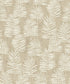 Sample Tumbling Leaf Wallpaper in Cream
