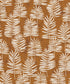 Sample Tumbling Leaf Wallpaper in Orange