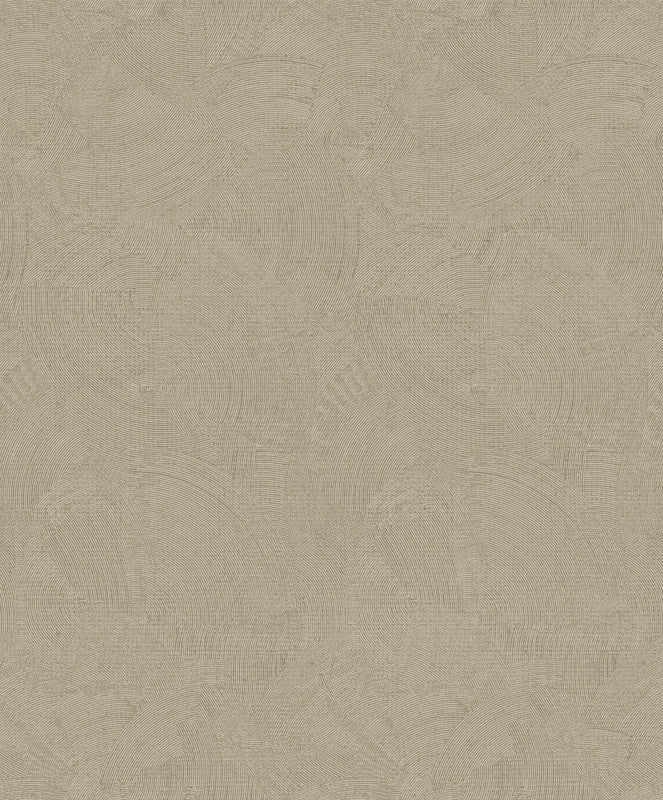 Sample Plaster Fan Wallpaper in Beige