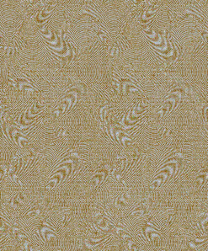Plaster Fan Wallpaper in Rose Gold