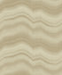 Sample Cloudy Stripe Wallpaper in Beige