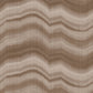 Cloudy Stripe Wallpaper in Bronze Brown
