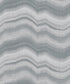 Sample Cloudy Stripe Wallpaper in Silver Grey