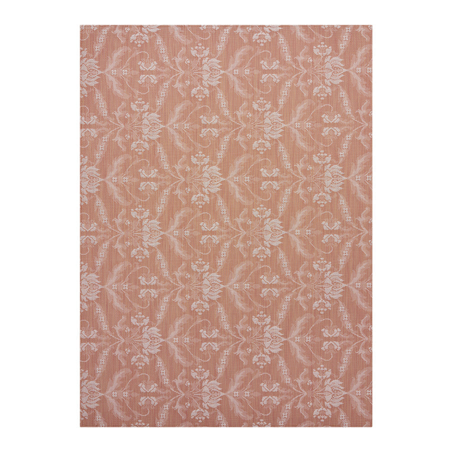 Damask Burnt Coral Rug Chilewich Chw 201086 002 1