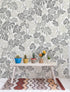 Sample Deliciosa Wallpaper in Smoke design by Aimee Wilder