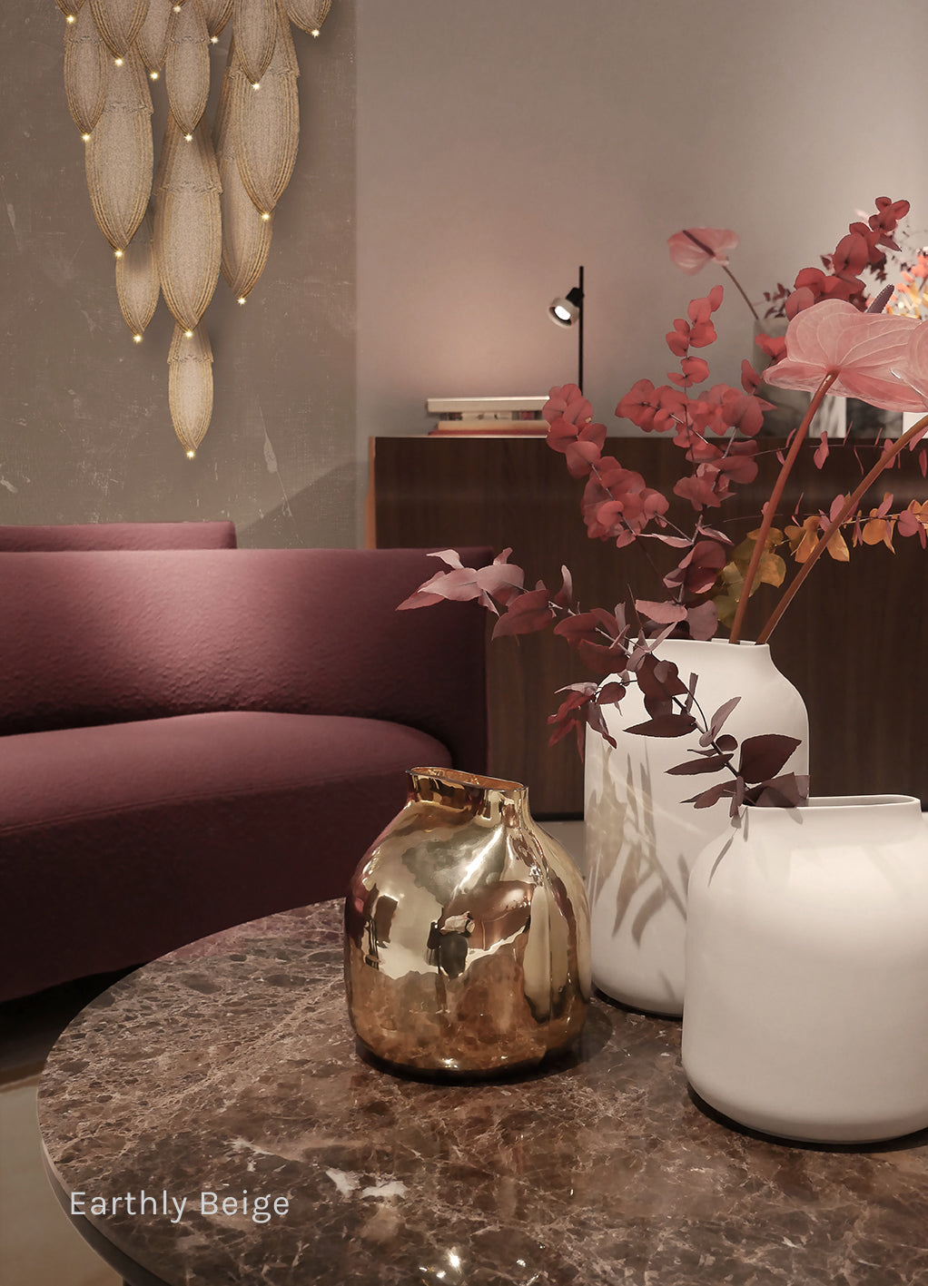 Dolomite LED Wallpaper in Various Colors by Meystyle