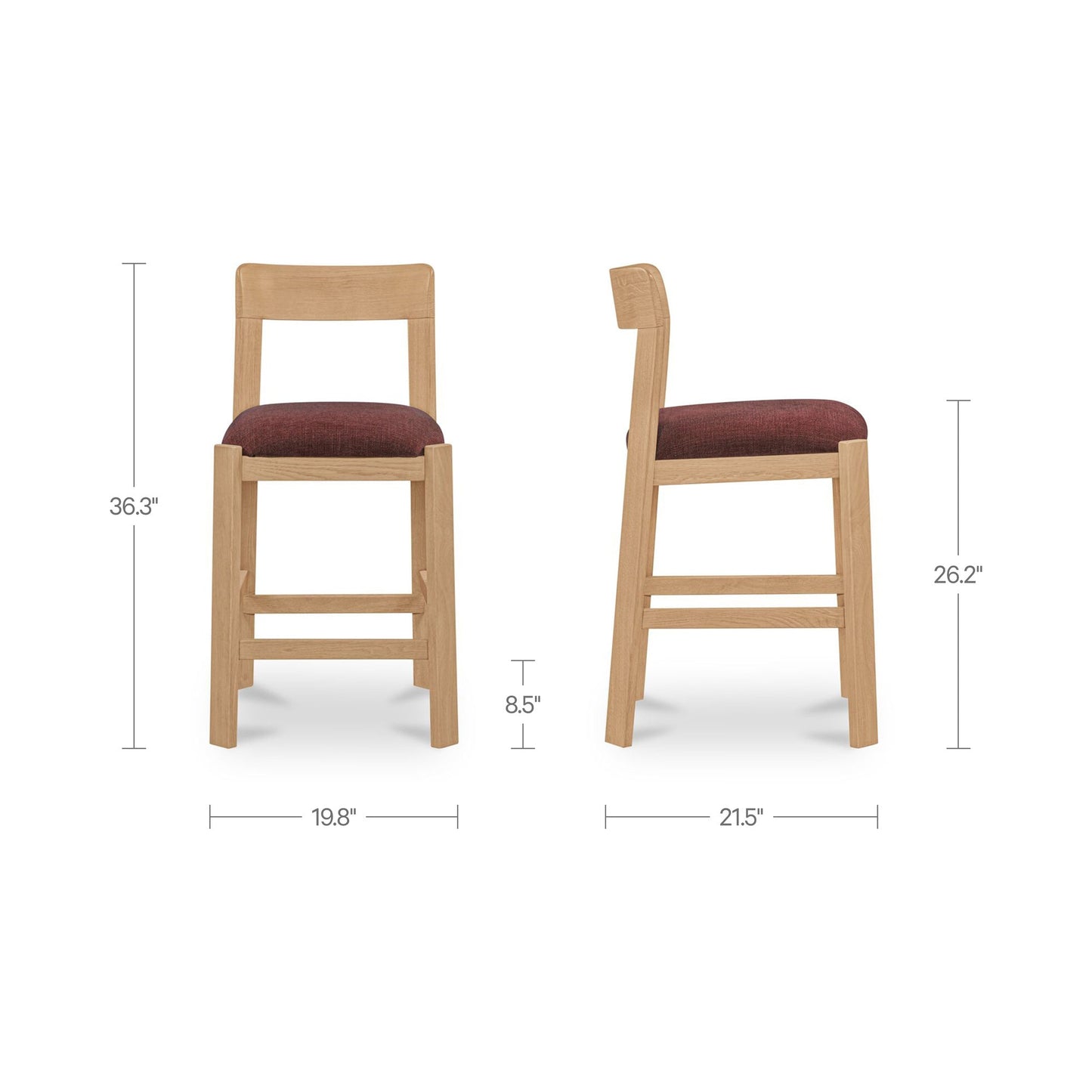 Oli Counter Stool Moes Home Collection Mhc Ef 1010 38 4