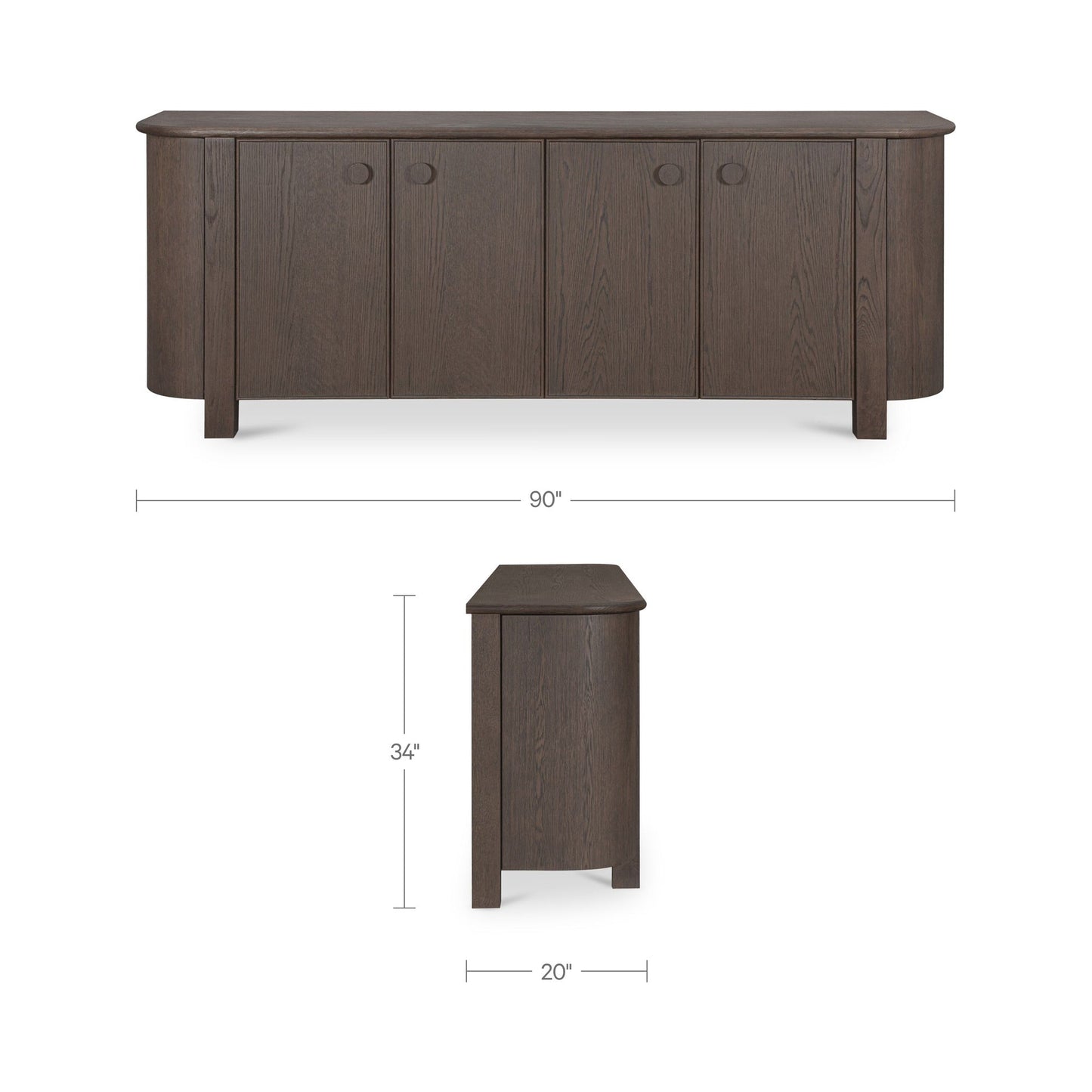 Loren Sideboard Moes Home Collection Mhc Ef 1019 20 3