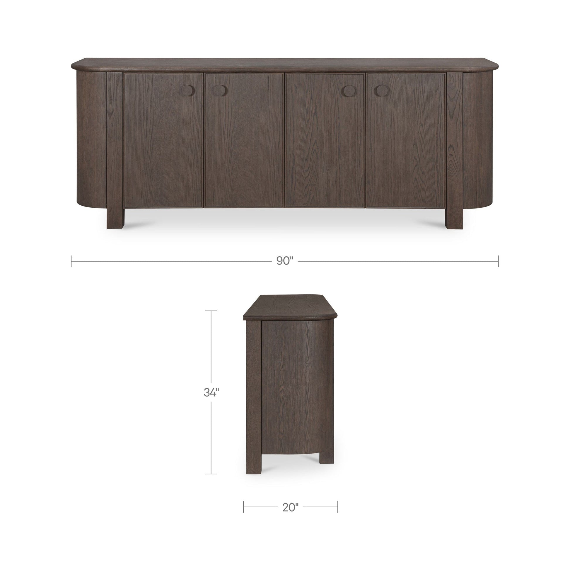 Loren Sideboard Moes Home Collection Mhc Ef 1019 20 3