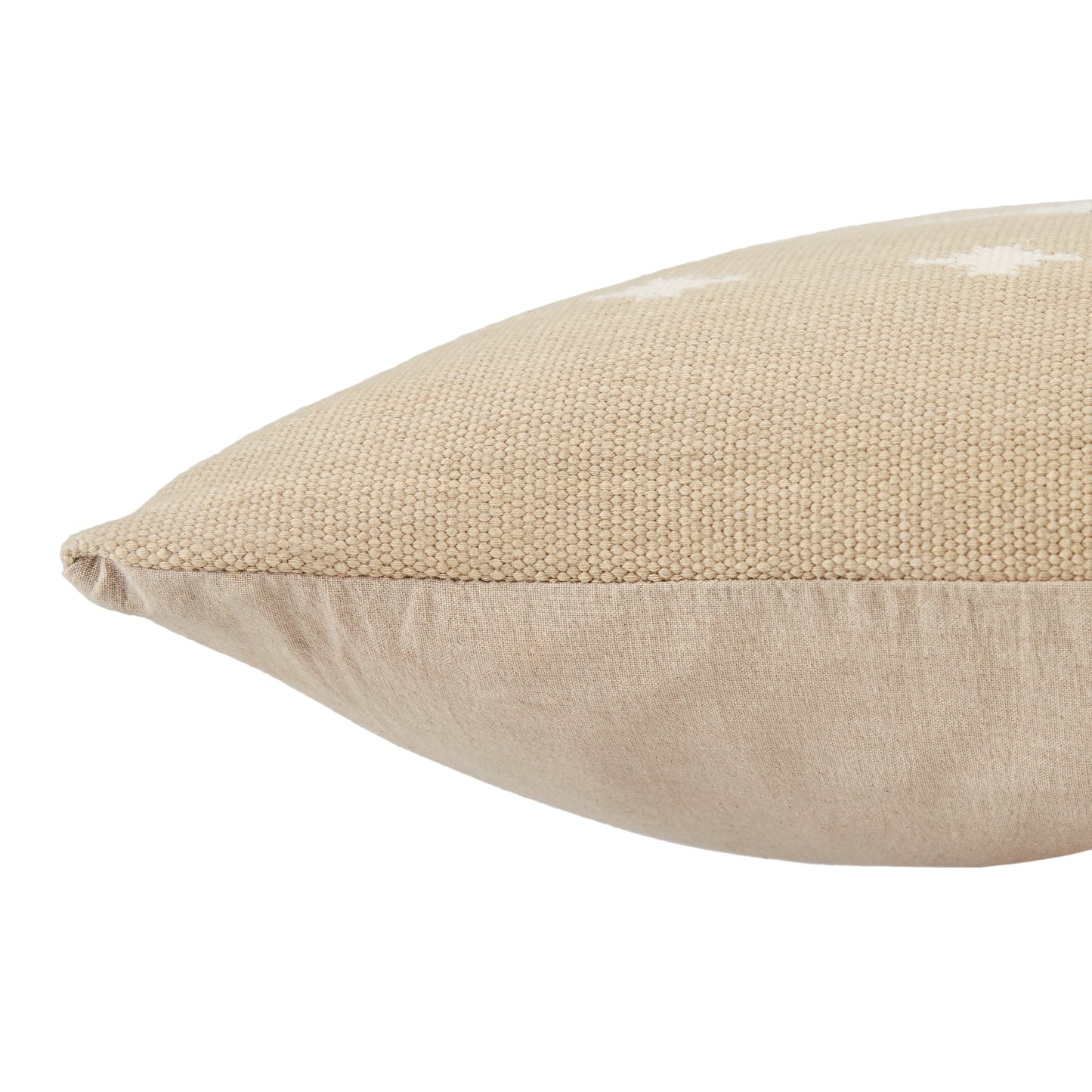 Ikenna Tribal Pillow in Taupe by Jaipur Living