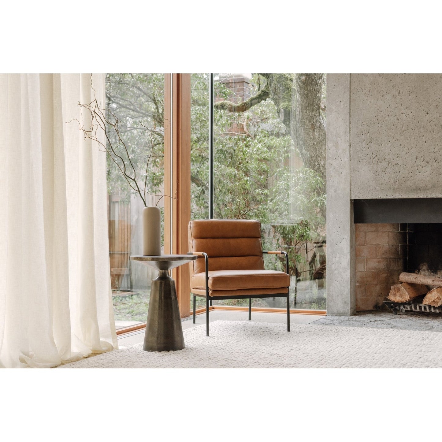 Verlaine Chair Chestnut Brown 6