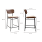 sailor counter stools in various colors by Moe's Home Collection mhc eq 1015 03 11