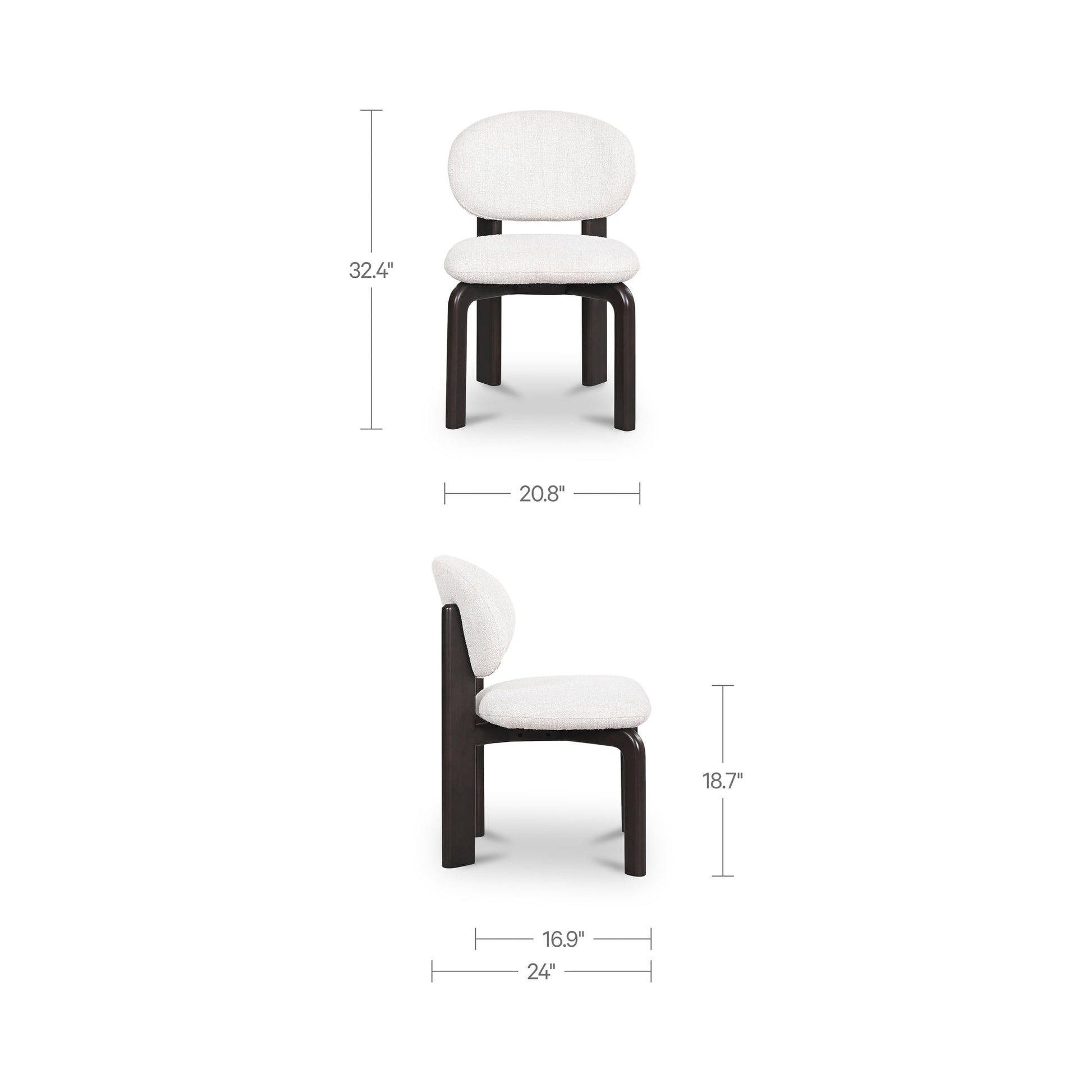 Sami Dining Chair Set Of 2 Moes Home Collection Mhc Eq 1027 03 6