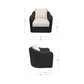 Bodhi Outdoor Swivel Accent Chair Moes Home Collection Mhc Et 1009 07 3