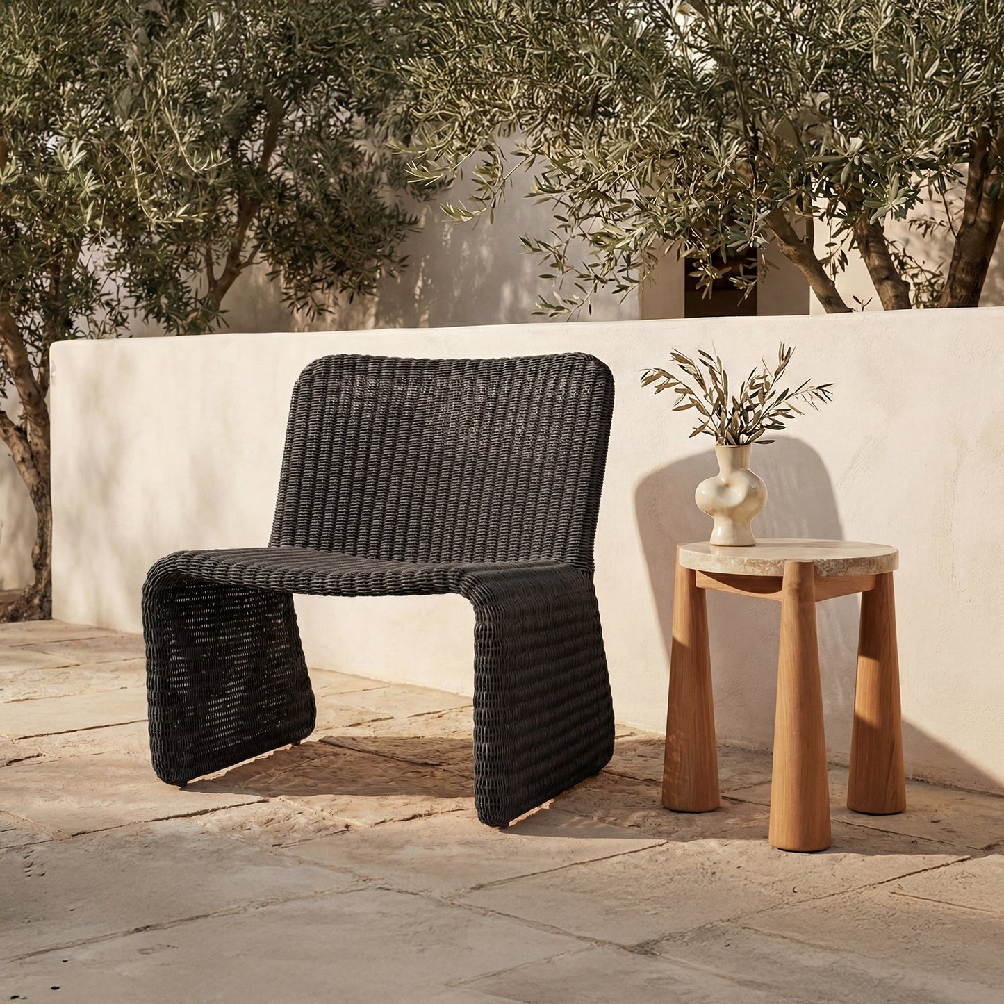 Ella Outdoor Accent Chair Moes Home Collection Mhc Et 1013 07 5
