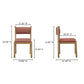 Villetta Dining Chair Set Of 2 Moes Home Collection Mhc Ew 1032 37 4