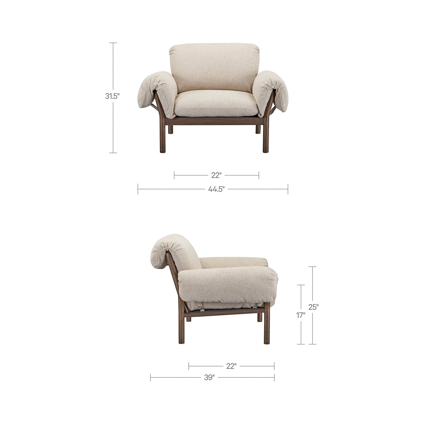 Cardero Lounge Chair Moes Home Collection Mhc Ew 1038 34 2