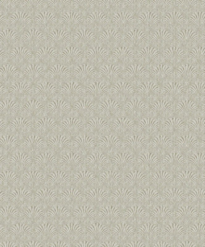 Fan Geometric Wallpaper in Soft Beige