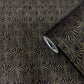 Fan Geometric Wallpaper in Lilac/Black
