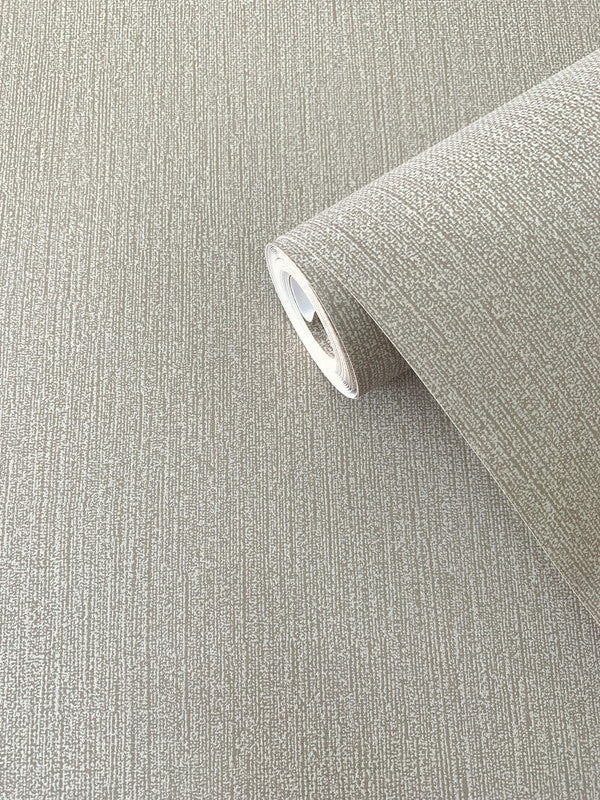 Weave Textile Wallpaper in Beige