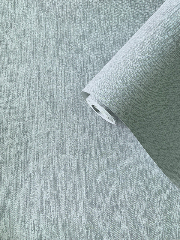 Weave Textile Wallpaper in Green