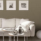 Horizontal Weave Textile Wallpaper in Dark Bronze