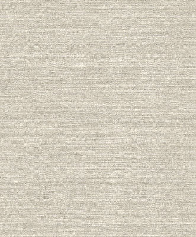 Weave-Effect Textile Wallpaper in Gold