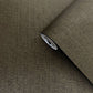 Plain Linen-Effect Wallpaper in Bronze Brown