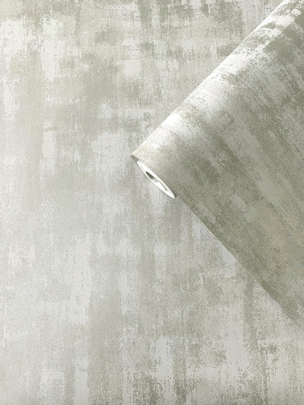 Plaster Industrial Wallpaper in Beige