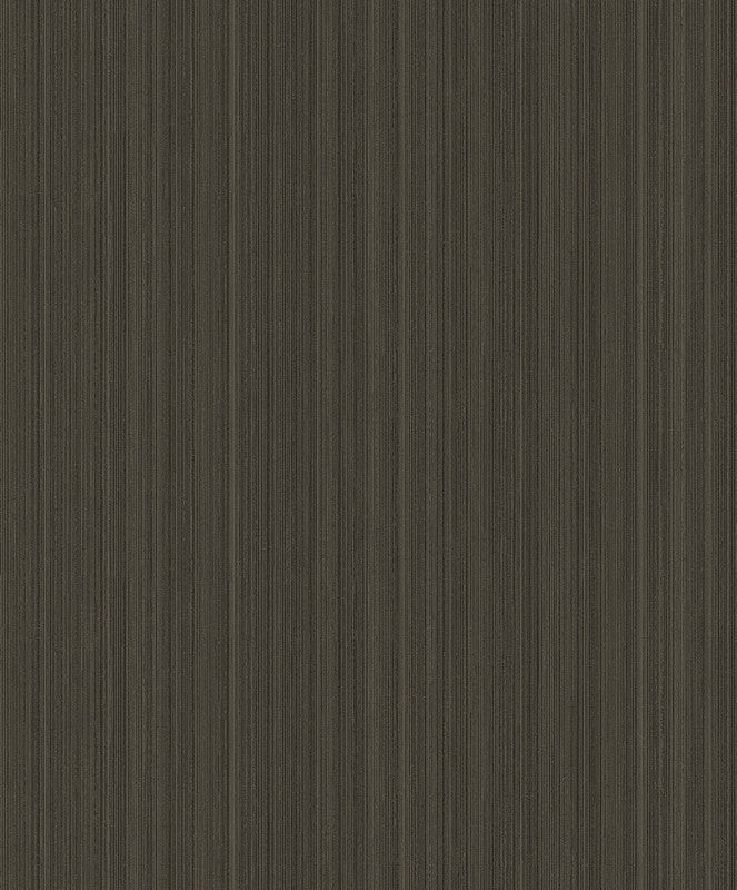 Vertical Stripe Wallpaper in Bronze/Black