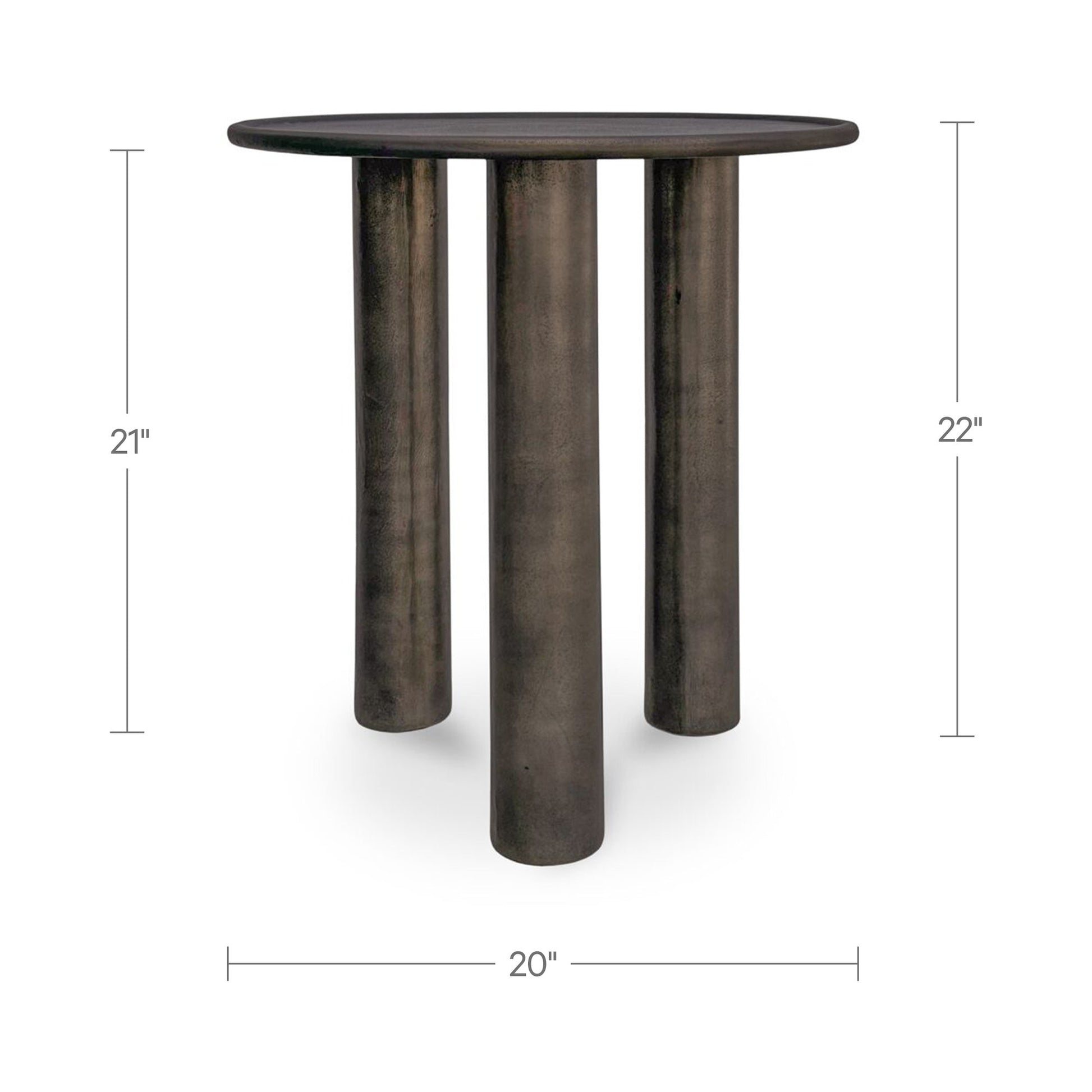 Deacon Outdoor Side Table Moes Home Collection Mhc Fi 1125 31 2