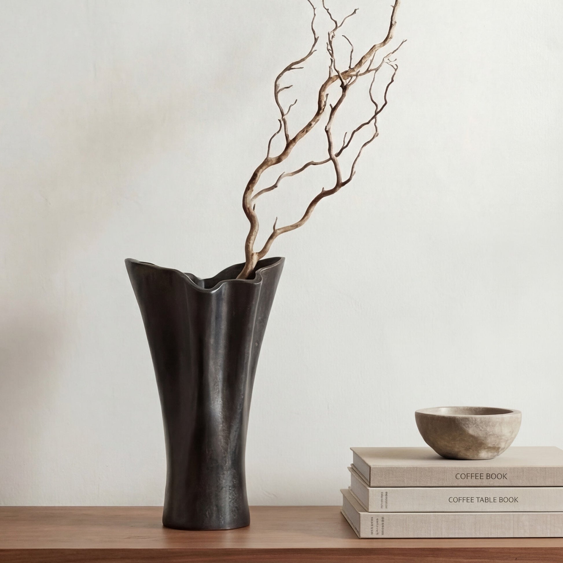 Yeri Cast Aluminum Vase Moes Home Collection Mhc Fi 1134 02 3
