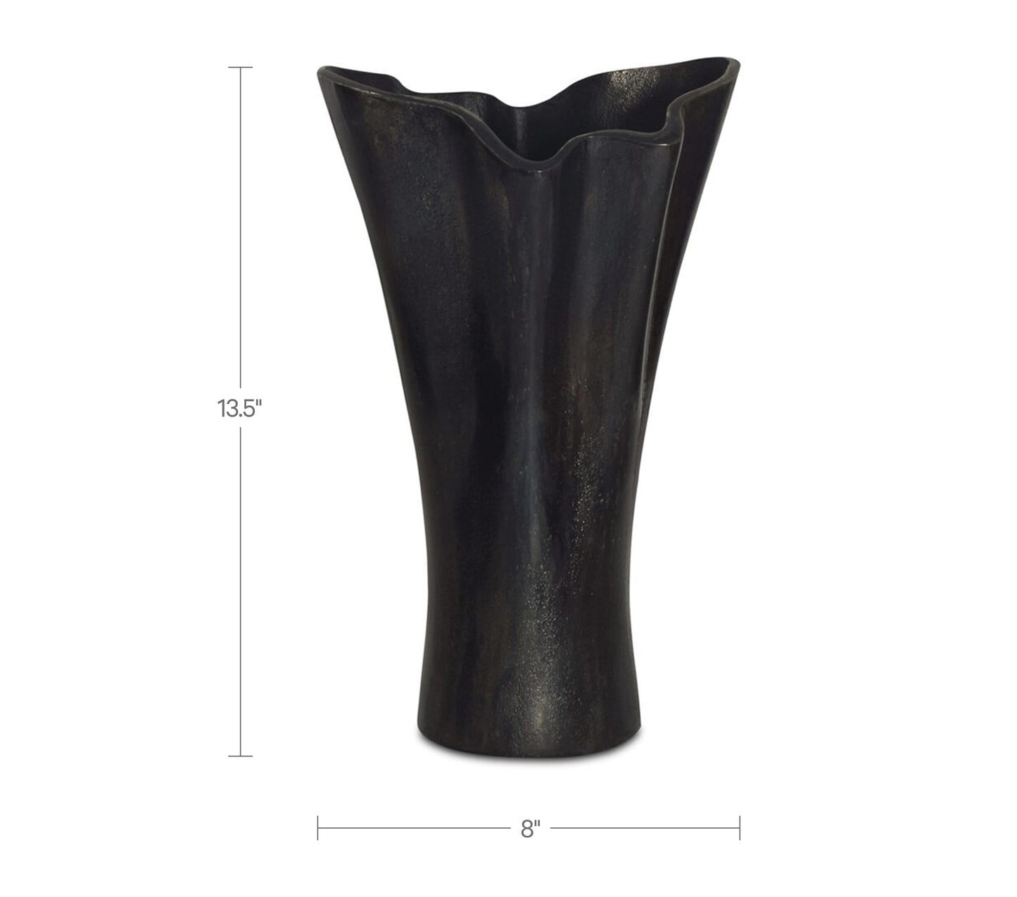 Yeri Cast Aluminum Vase Moes Home Collection Mhc Fi 1134 02 2