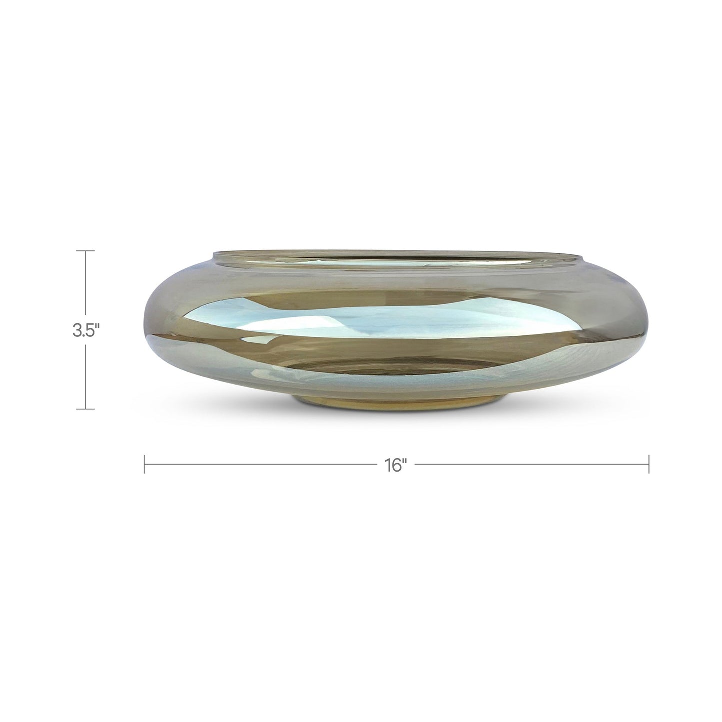 Polene Glass Bowl Smoky Moes Home Collection Mhc Fi 1144 03 3