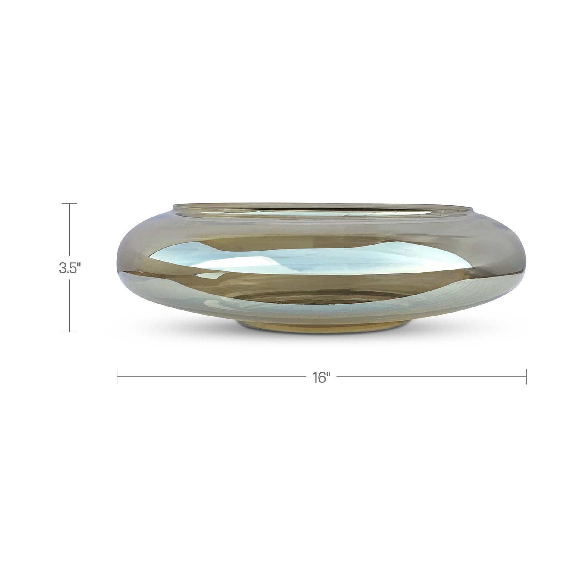 Polene Glass Bowl Smoky Moes Home Collection Mhc Fi 1144 03 3