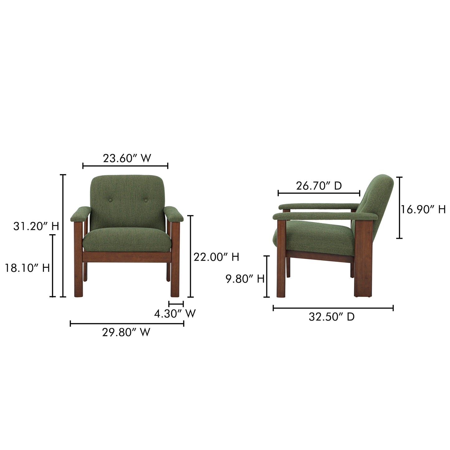 Parker Lounge Chair Moes Home Collection Mhc Fo 1000 19 12