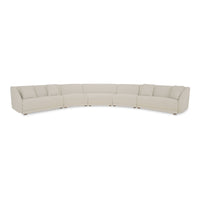 Fraser 5 Piece Modular Sectional Moes Home Collection Mhc Fo 1044 19 2