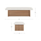 Gemma Storage Bench Moes Home Collection Mhc Fo 1050 27 5