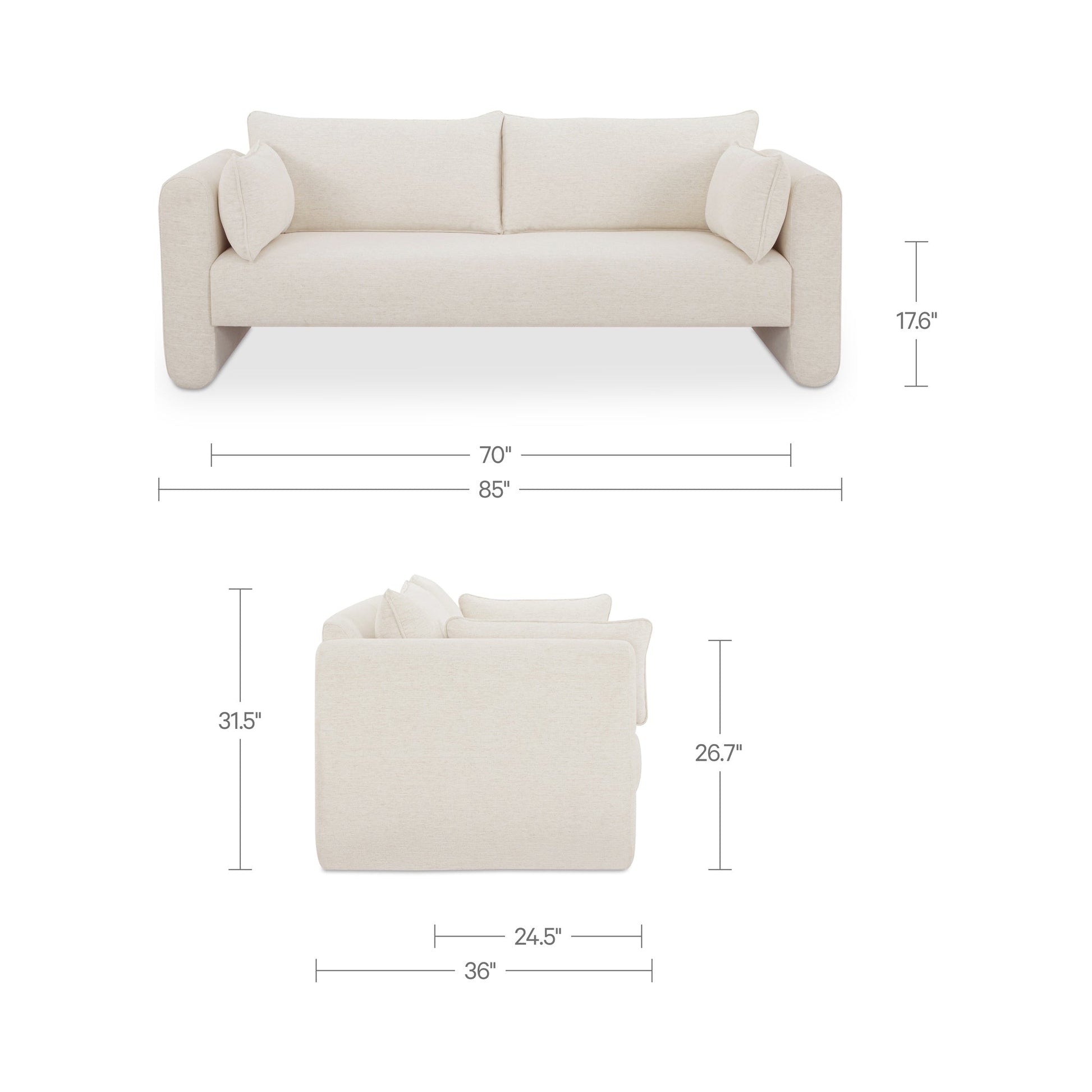 Moore Sofa Moes Home Collection Mhc Fo 1051 33 4