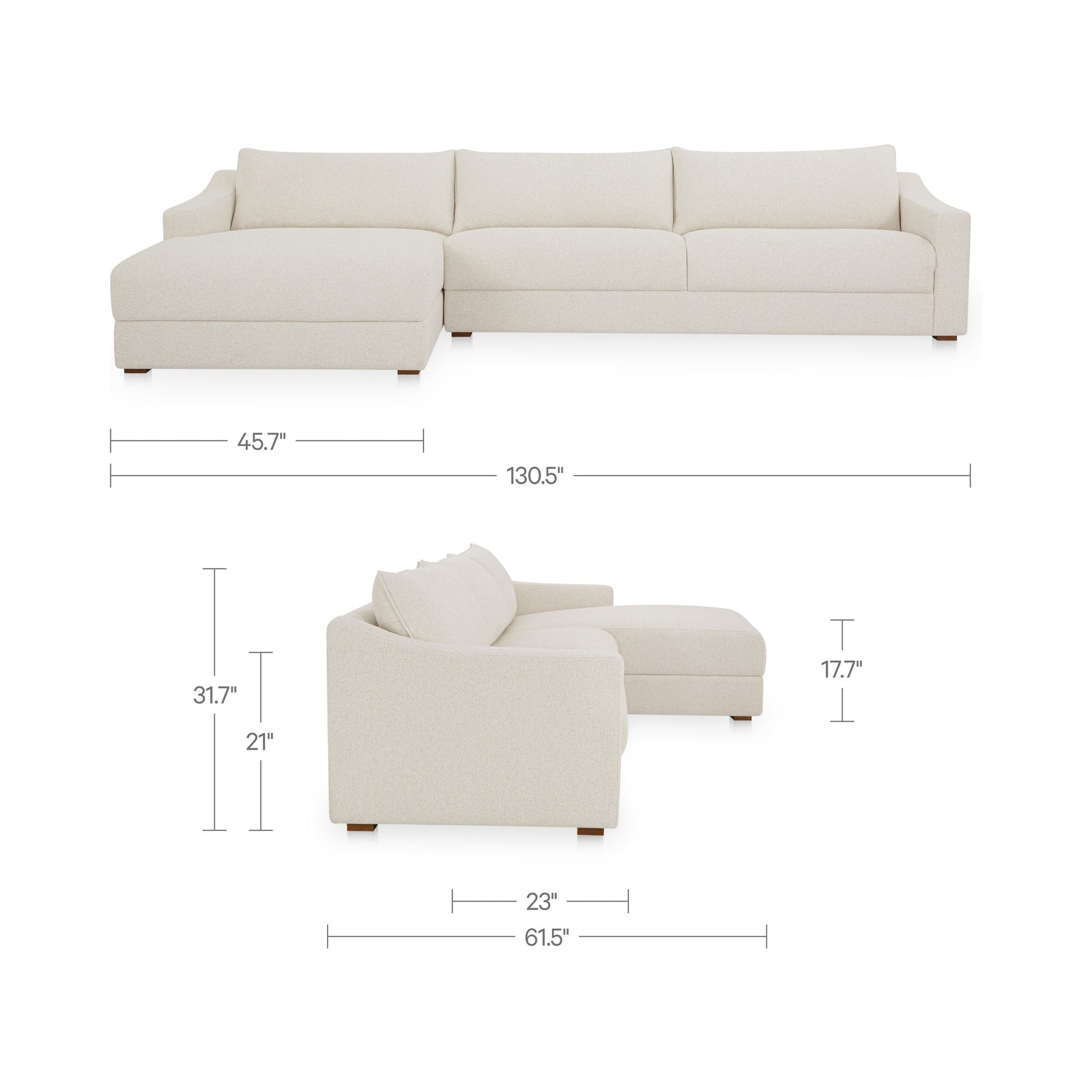 Farrow Sectional Moes Home Collection Mhc Fo 1058 27 L 0 8