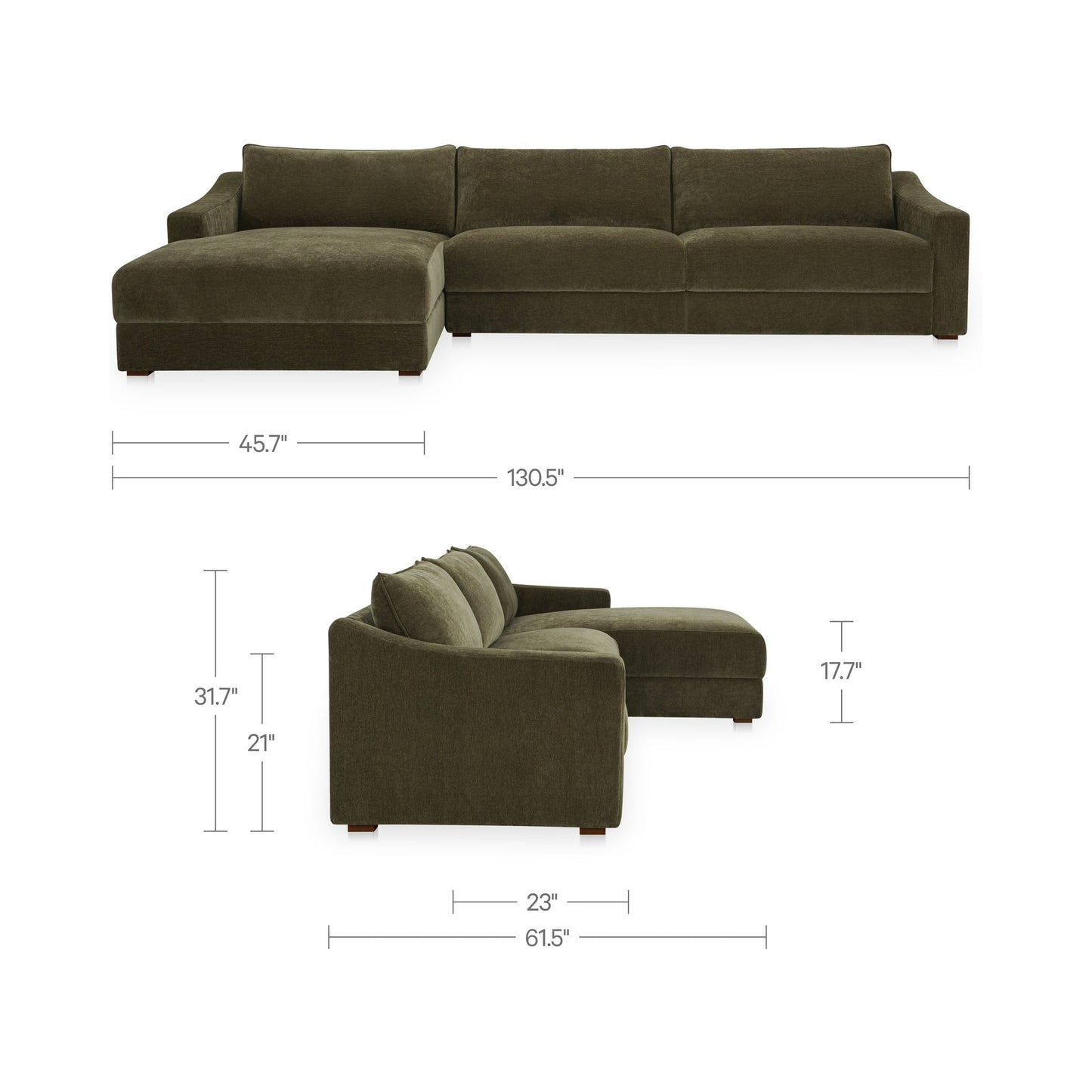 Farrow Sectional Moes Home Collection Mhc Fo 1058 27 L 0 7