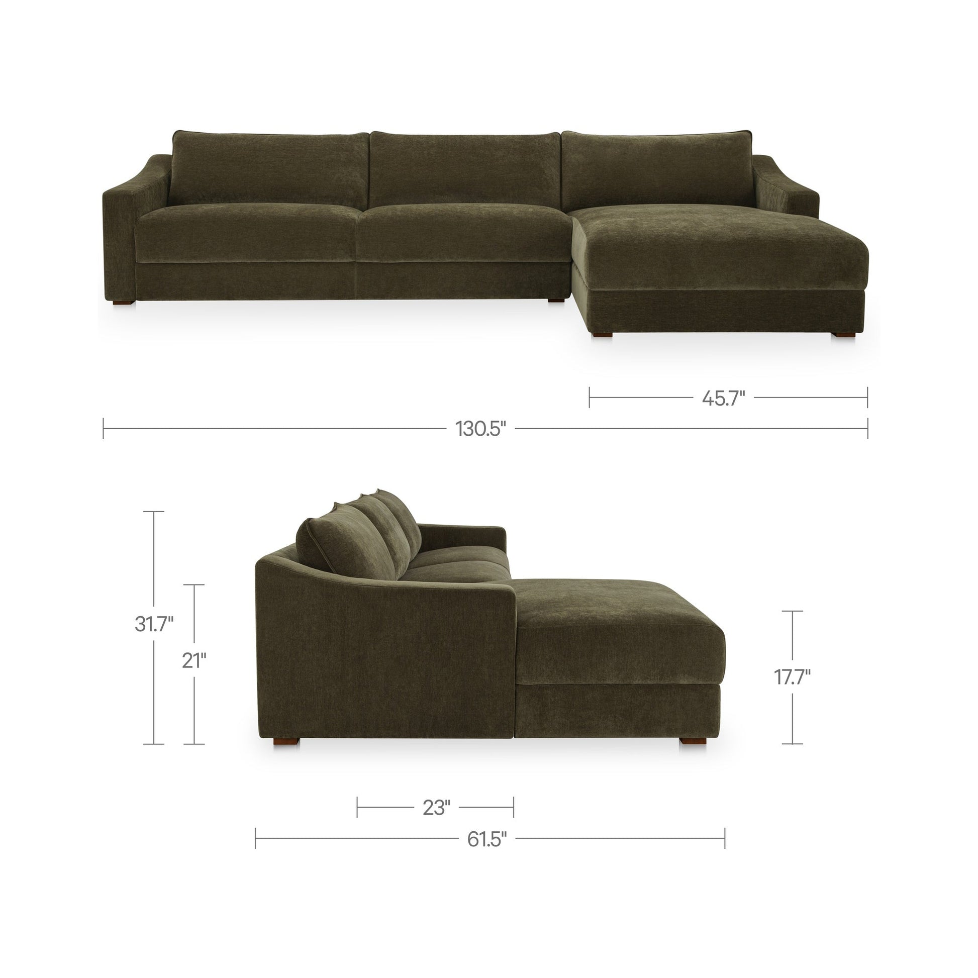 Farrow Sectional Moes Home Collection Mhc Fo 1058 27 L 0 10